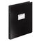 Папка на 4 кольцах БОЛЬШОГО ФОРМАТА А3, ВЕРТИКАЛЬНАЯ, 30 мм, черная, 0,8 мм, BRAUBERG "Стандарт", 225766