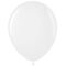 Воздушные шары, 50шт., М12/30см, MESHU, пастель, белый