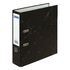 Папка-регистратор OfficeSpace 70мм, разборная, мрамор, черная