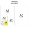 Альбомы для рисования А4 40 л., КОМПЛЕКТ 2 шт., гребень, обложка картон, BRAUBERG, 205х290 мм, "Хищники" (2 вида), 880028