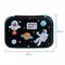 Пенал BRAUBERG KIDS большой удобный с откидной планкой, EVA, 22х15х4 см, "Space out", 271556