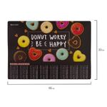 Настольное покрытие BRAUBERG, А3+, пластик, 46x33 см, "Donut", 270399