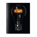 Тетрадь на кольцах А5 (165х215 мм), 160 листов, твердый картон, клетка, BRAUBERG, Idea, 404091