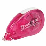 Корректирующая лента BRAUBERG "Maxi", увеличенная длина 5 мм х 25 м, белый/красный корпус, блистер, 225593