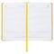 Ежедневник недатированный А5 (138x213 мм) BRAUBERG "Select", балакрон, 160 л., желтый, 111662