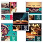 Тетрадь А5, 48 л., BRAUBERG, линия, обложка картон, ВИНТАЖ, 403030