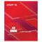 Тетрадь А5, 40 л., STAFF, клетка, офсет №2 ЭКОНОМ, обложка картон, "СТАНДАРТ", 402644