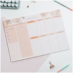 Планер на неделю MESHU 297*210мм (А4), 30л., "Terracotta", на склейке