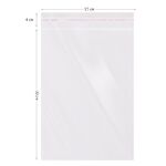 Пакет с клеевым краем OfficeSpace, 15*20+4см, БОПП, 25мкм