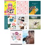 Тетрадь 48л., А5, клетка ArtSpace "Микс. Girl`s collection"