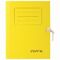 Папка архивная с завязками А4 (325х250 мм), 75 мм, до 700 листов, микрогофрокартон, ЖЕЛТАЯ, STAFF, 128873