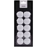 Магнит для досок OfficeSpace, 30мм, 10шт., белый, блистер, европодвес