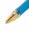 Ручка шариковая масляная с грипом BRAUBERG "Model-XL GLD", СИНЯЯ, узел 0,5 мм, линия письма 0,25 мм, 143245