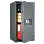 Сейф огневзломостойкий VALBERG "Гарант-95T", 950х505х440 мм, 138 кг, ключевой замок, трейзер