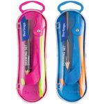 Готовальня Berlingo "Supertwist", 2 предмета, пластиковый циркуль 120мм, + карандаш, пластиковый футляр