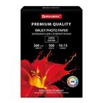 Фотобумага PREMIUM сатин, 10х15 см, 260 г/м2, односторонняя, 500 листов, BRAUBERG, 364002
