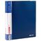 Папка на 4 кольцах, ширина 40 мм, BRAUBERG EXTRA, до 300 листов, СИНЯЯ, 0,8 мм, 270548