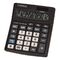 Калькулятор настольный CITIZEN BUSINESS LINE CMB1201BK, МАЛЫЙ (137х102 мм), 12 разрядов, двойное питание