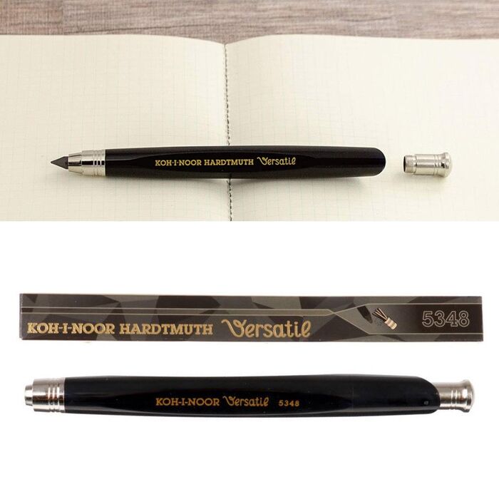 Карандаш цанговый 5.6мм "Versatil" KOH-I-NOOR, черный корпус