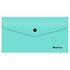 Папка-конверт на кнопке Berlingo "Instinct" С6, 200мкм, мятный