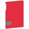 Папка на 4 кольцах Berlingo "Soft Touch", 24мм, 700мкм, красная, D-кольца, с внутр. карманом