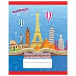 Тетрадь-словарь для записи иностранных слов А5 48 л., скоба, клетка, ЮНЛАНДИЯ, 403565