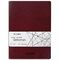 Тетрадь 60 л. в линию обложка гладкий кожзам, сшивка, B5 (179х250мм), БОРДОВЫЙ, BRAUBERG VIVA, 403904