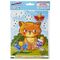 Набор для творчества "Аппликация из страз самоклеящаяся", "Котёнок", 20х15 см, ЮНЛАНДИЯ, 662373