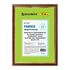 Рамка 30х40 см, пластик, багет 30 мм, BRAUBERG "HIT4", красное дерево с двойной позолотой, стекло, 391006