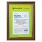 Рамка 21х30 см, пластик, багет 30 мм, BRAUBERG "HIT4", миндаль с двойной позолотой, стекло, 390995