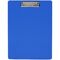 Планшет с зажимом OfficeSpace А4, 2000 мкм, пластик (полифом), синий