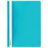 Скоросшиватель пластиковый BRAUBERG, А4, 130/180 мкм, бирюзовый, 228675