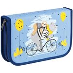 Пенал 1 отделение, 210*130 Мульти-Пульти "Best Friends", две откидные секции, ткань