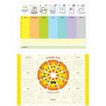 Расписание уроков с расписанием звонков А4 ArtSpace "My day"