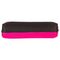 Пенал-косметичка BRAUBERG, мягкий, "Black&Bright", черно-розовый, 21х5х5 см, 229006