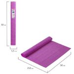 Бумага гофрированная/креповая (ИТАЛИЯ) 180 г/м2, 50х250 см, орхидея (590), BRAUBERG FIORE, 112646