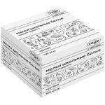 Мелки школьные Гамма, белые, 100шт., средней твердости, круглые, картонная коробка