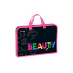 Папка с ручками 1 отделение, А4 Berlingo "Beauty", 340*245*40мм, пластик, на молнии