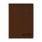 Телефонная книга А5, 80л., кожзам, OfficeSpace "Nebraska" коричневый с вырубкой