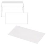 Конверты Е65 (110х220 мм), отрывная лента, 80 г/м2, КОМПЛЕКТ 1000 шт.