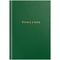 Книга учета OfficeSpace, А4, 96л., клетка, 200*290мм, бумвинил, цвет зеленый, блок офсетный
