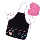 Фартук с нарукавниками для уроков труда BRAUBERG, 3 кармана, 45x54 см, "Cats First", 271634