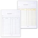 Бланк бухгалтерский, офсет, 3-слойный самокопирующийся, "Накладная", А5 (151х208 мм), СПАЙКА 50 шт., 130128