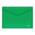 Папка-конверт на кнопке Berlingo, А4, 180мкм, зеленая