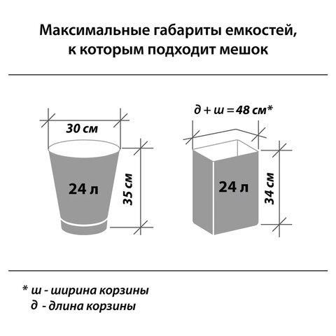 Мешки для мусора с завязками LAIMA "ULTRA" 35 л, синие, рулон 20 шт., особо прочные, ПВД 20 мкм, 50х60 см, 607689