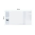 Обложка 200*380 для справочного материала и пособий, тетрадей, универсальная, ArtSpace, ПВХ 100мкм, ШК