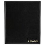 Альбом нумизмата без листов "OPTIMA", 230х270 мм, на кольцах, ПВХ, черный, STAFF, 238076