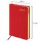 Ежедневник датированный 2024 А5 138x213 мм BRAUBERG "Iguana", под кожу, красный, 114849