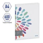 Папка на 2 кольцах Berlingo "Aqua XS", 24мм, 600мкм, с рисунком, D-кольца, с внутр. карманом