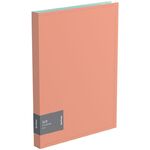 Папка на 2-х кольцах Berlingo "Soft", 25мм, 600мкм, коралловая